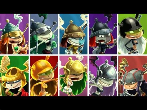 Rayman Origins Characters Names