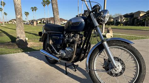 1976 Triumph T140v Bonneville At Houston 2022 As S318 Mecum Auctions