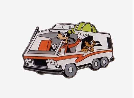Goofy Pluto Rv Hot Topic Mickey Mouse Friend Rv Blind Box Loungefly Disney Pin