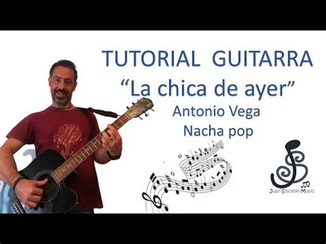 La Chica De Ayer Nacha Pop GUITARRA Como Tocar Tutorial