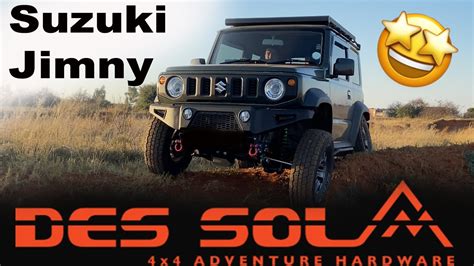 2023 Suzuki Jimny Installing 4x4 Adventure Parts INSANE OFF ROAD