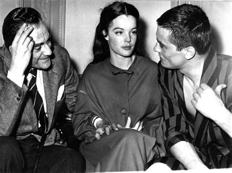 Luchino Visconti Romy Schneider Alain Delon Parigi Marzo