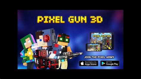 JOIN THE PIXEL ARMY Pixel Gun 3D Official Trailer YouTube