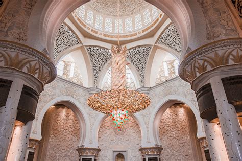 Abu Dhabi Masjid Desain Interior Foto Gratis Di Pixabay Pixabay