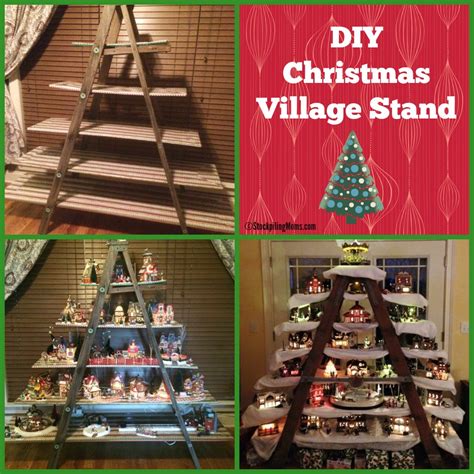 DIY Christmas Village Stand - STOCKPILING MOMS™