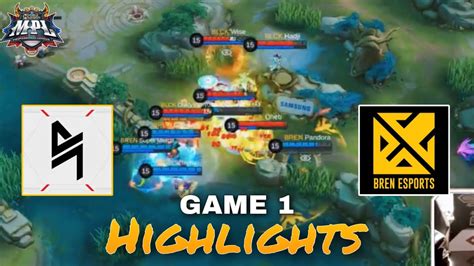 BLACKLIST VS BREN ESPORTS GAME 1 HIGHLIGHTS MPL PH SEASON 10 WEEK 6