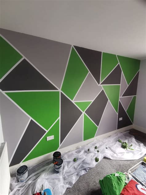 Geometric Wall Paint Designs