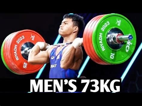 2023 IWF World Weightlifting Championship Riyadh 73Kg Men Group A YouTube