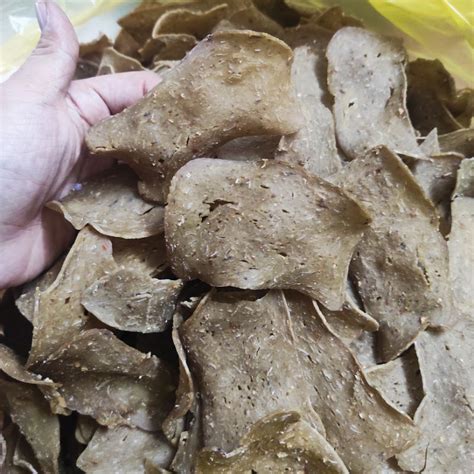 1kg Keropok Ikan Keping Tamban Asli Tidak Gatal Shopee Malaysia