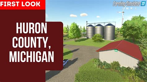 Huron County Michigan 16x Map V1 2 1 For FS22 By MIAxeman