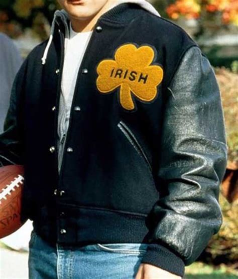 Rudy Daniel E. 'Rudy' Ruettiger (Sean Astin) Notre Dame Jacket | TLC