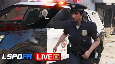 GTA 5 LSPDFR LIVE LAPD Female Patrol YouTube