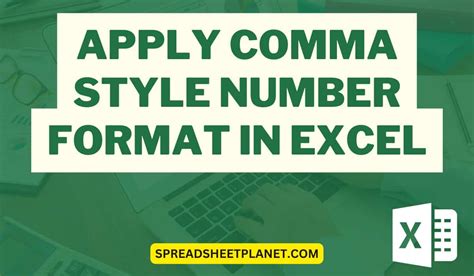 Apply Comma Style Number Format In Excel Easy Ways