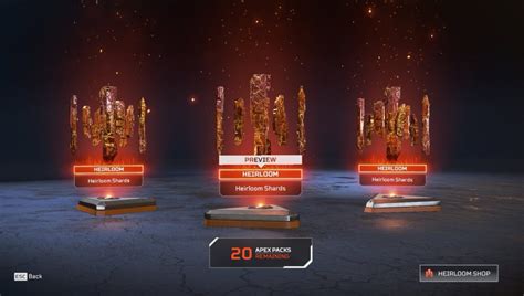 How To Get Heirloom Shards In Apex Legends Gamer Journalist