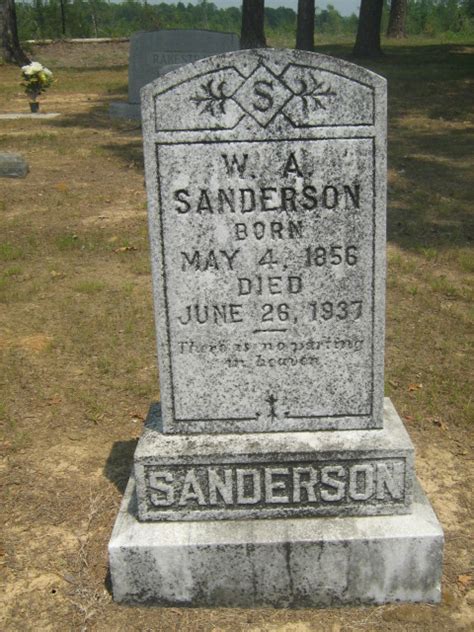 William Albert Sanderson 1856 1937 Find A Grave Memorial