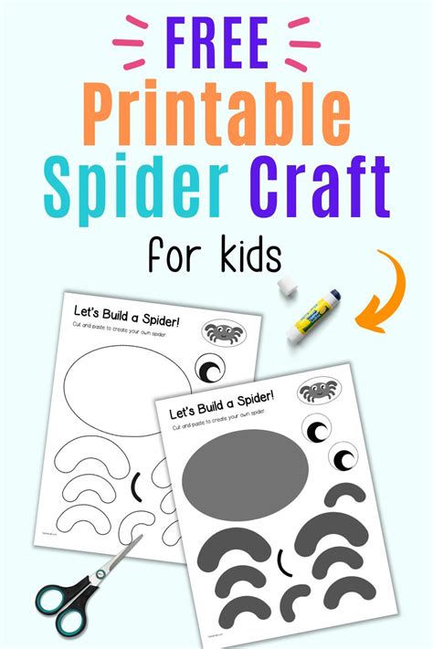 Free Printable Spider Craft Template