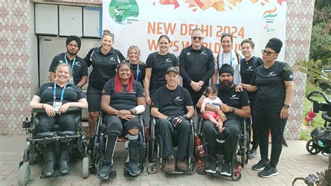 Double Joy For Kiwis In New Delhi Paralympics New Zealand