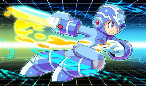 Commission Megaman Sword Of Fire And Ice By Ultimatemaverickx On