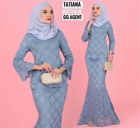 Baju Kurung Modern Lace Women S Fashion Muslimah Fashion Baju Kurung