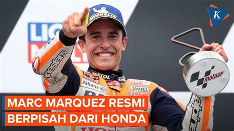 Video Marc Marquez Umumkan Perpisahan Dengan Repsol Honda Setelah 11