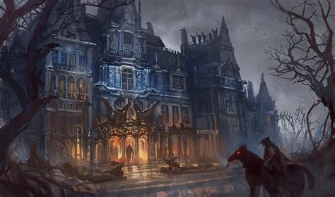 Vallaki Burgomaster S Mansion Building Landmark In Barovia Ravenloft World Anvil