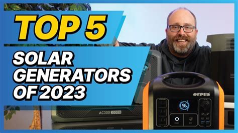 Top 5 Solar Generators Of 2023 Youtube