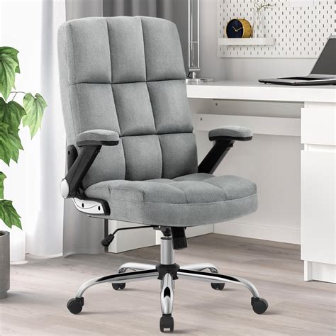 Amazon YAMASORO Velvet Office Chair High Back Executive Desk Chair