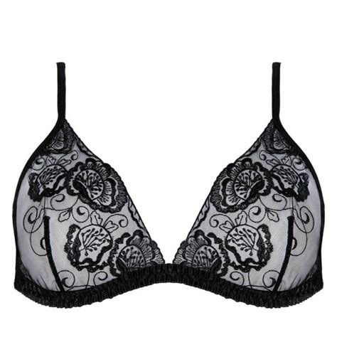 Ensemble Soutien Gorge Et Culotte Noire En Dentelle Anais Lingerie Lemon Curve