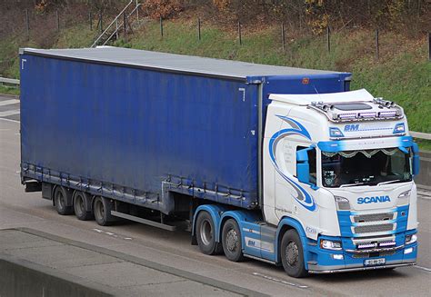 Bm Transport Mn Scania R Hl Stepframe Curtain Flickr