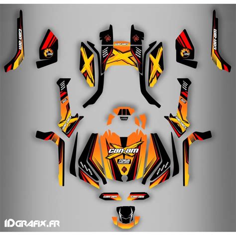 Kit D Coration Forum Can Am Series Jaune Full Idgrafix Can Am O