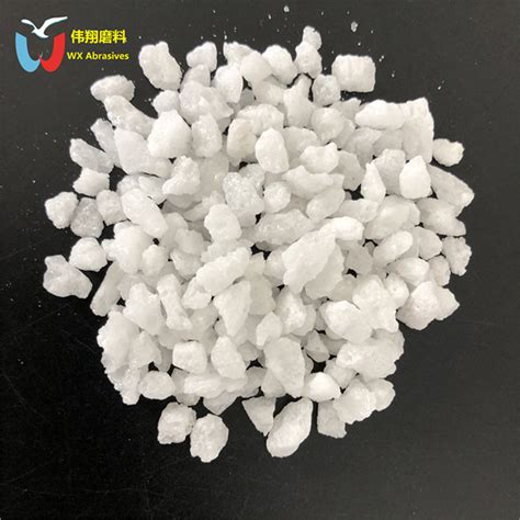 Refractory Grade White Fused Alumina Wfa 5 8mm For Refractory Materials