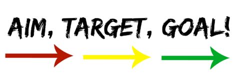 AIM, TARGET, GOAL! - SkypEnglish4u