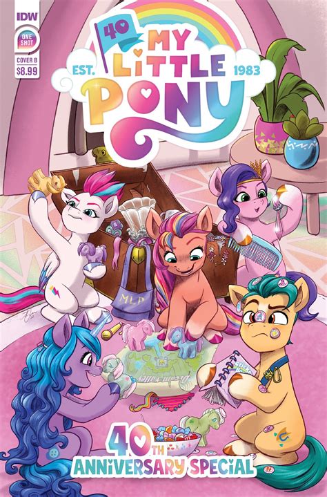 My Little Pony: 40th Anniversary Celebration-The Deluxe Edition comic ...