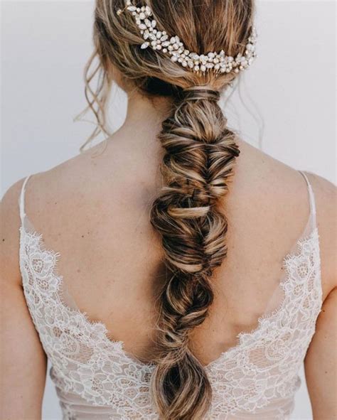 30 Wedding Hairstyles With Braids We E Loving Right Now Ruffled