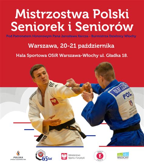 Mistrzostwa Polski Seniorek I Senior W W Judo Na Ywo