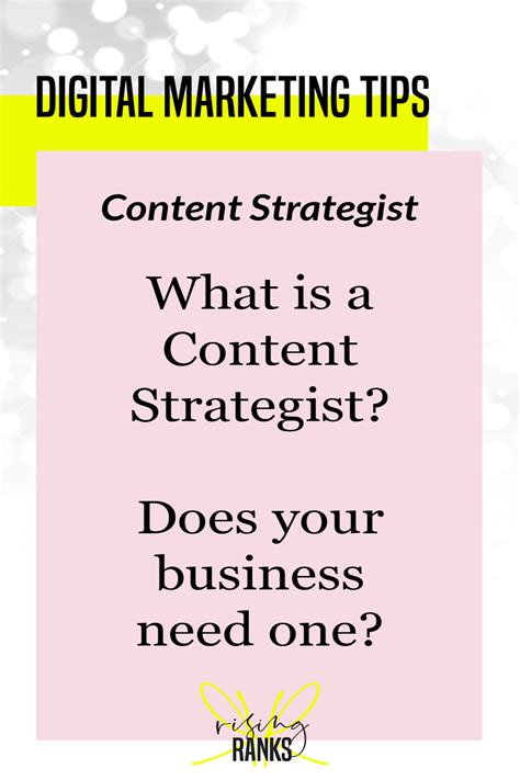 What Is A Content Strategist And Does Your Business Need One