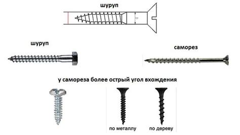 Типы саморезов для металла: как выбрать и использовать правильно