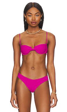 Indah X Revolve Todos Smocked Diamond Bikini Top In Destiny Revolve