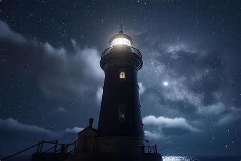 Lighthouse Night Stock Photos, Images and Backgrounds for Free Download