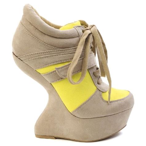 Pin By Michelle DiGia Mdigia On Wedge Sneakers Heels Sneaker Heels