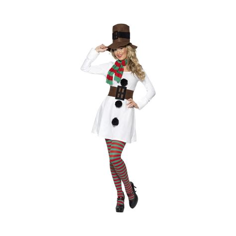 Costume Adult Snowman Female L