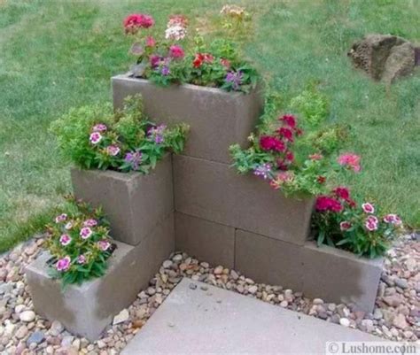 Pin By Debra On Garden Cinder Block Garden Plants Backyard Landscaping