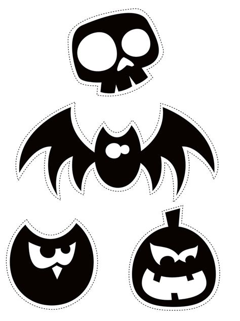 Imprimibles Halloween Recortables Infantiles Gratis