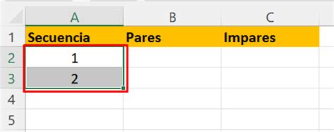 Crear Una Serie Numérica en Excel Ninja del Excel