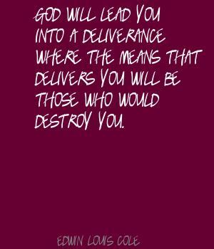 Quotes about Deliverance (112 quotes)