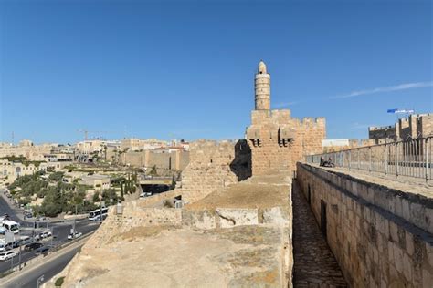 Muro Occidental De La Ciudad Vieja De Jerusal N Foto Premium