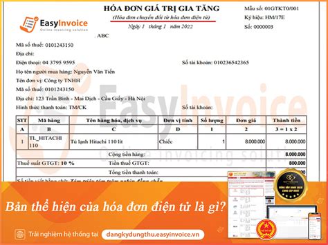 Bản Thể Hiện Của Hóa Đơn Điện Tử Là Gì Thông Tín Mới Nhất 2022 Thợ