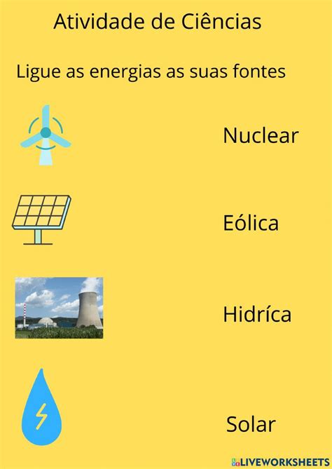 Tipos De Energia Interactive Exercise For Fundamental You Can Do The Exercises Online Or