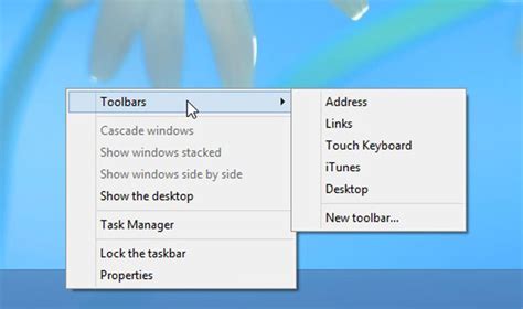 How To Add An All Programs Button To The Windows 8 Taskbar Laptop Mag