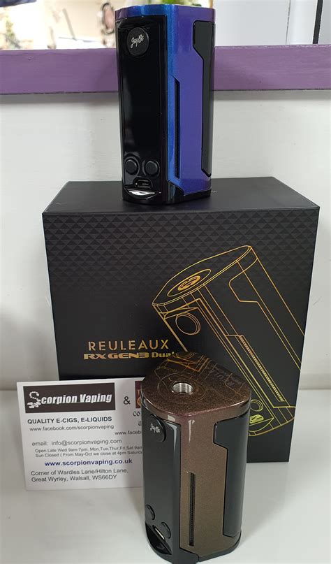 Wismec Reuleaux RX Gen 3 Dual Mod